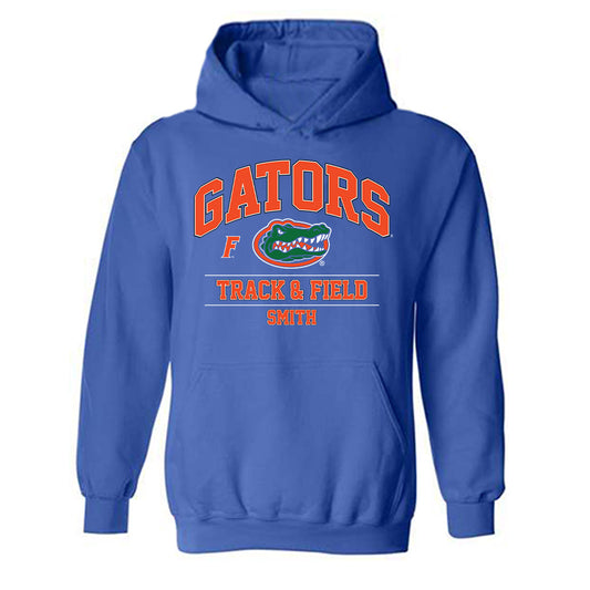 Florida - NCAA Men's Track & Field : Riley Smith - Classic Fashion Shersey Hooded Sweatshirt