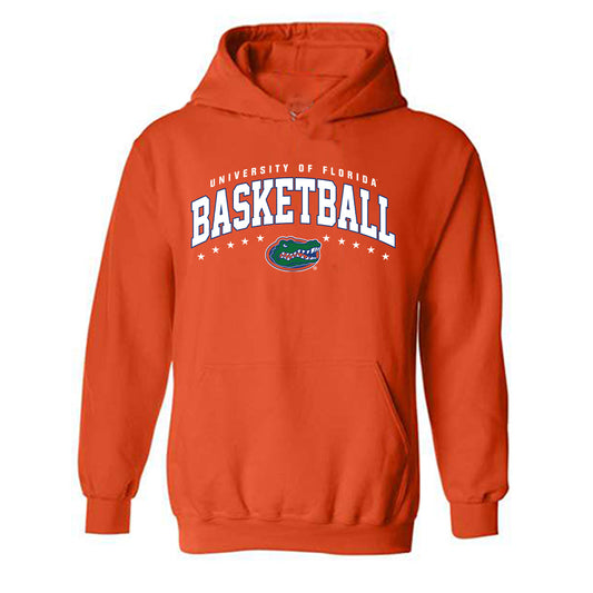 Florida - NCAA Men's Basketball : Johnuel Fland - Classic Fashion Shersey Hooded Sweatshirt-0