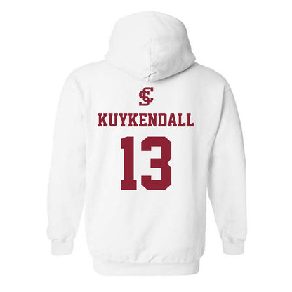 SCU - NCAA Men's Basketball : Brayde Kuykendall - Hooded Sweatshirt-1