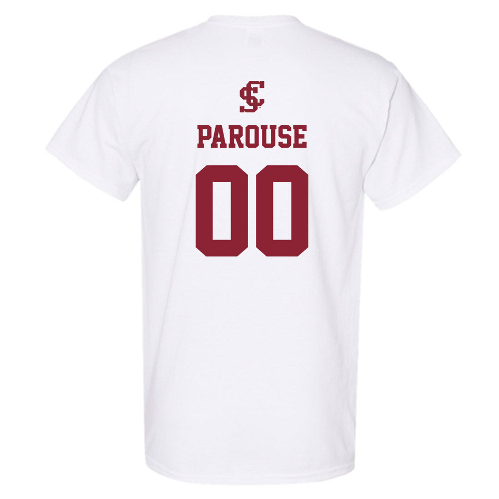 SCU - NCAA Beach Volleyball : Tyler Parouse - T-Shirt-1