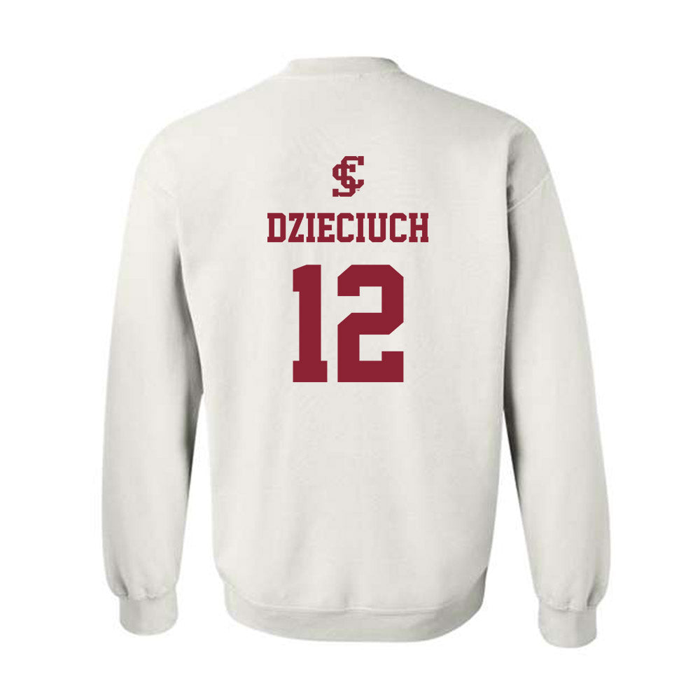 SCU - NCAA Women's Volleyball : Allison Dzieciuch - Crewneck Sweatshirt-1