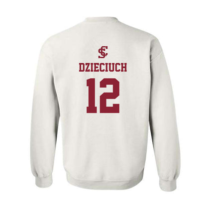 SCU - NCAA Women's Volleyball : Allison Dzieciuch - Crewneck Sweatshirt-1