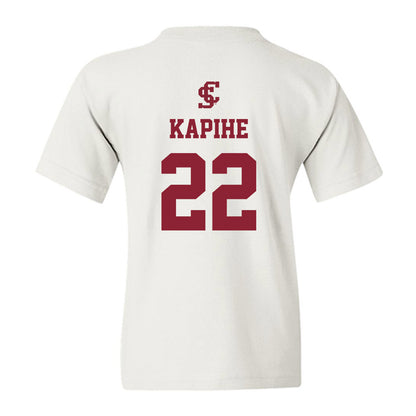 SCU - NCAA Women's Volleyball : Tia Kapihe - Youth T-Shirt-1