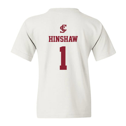 SCU - NCAA Women's Volleyball : Macy Hinshaw - Youth T-Shirt-1