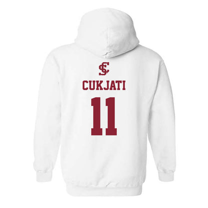 SCU - NCAA Beach Volleyball : Avery Cukjati - Hooded Sweatshirt-1
