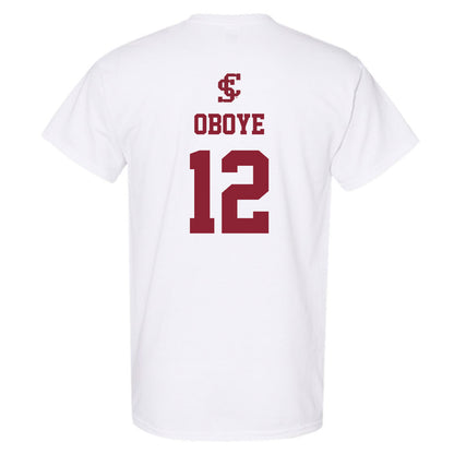 SCU - NCAA Men's Basketball : Bukky Oboye - T-Shirt-1