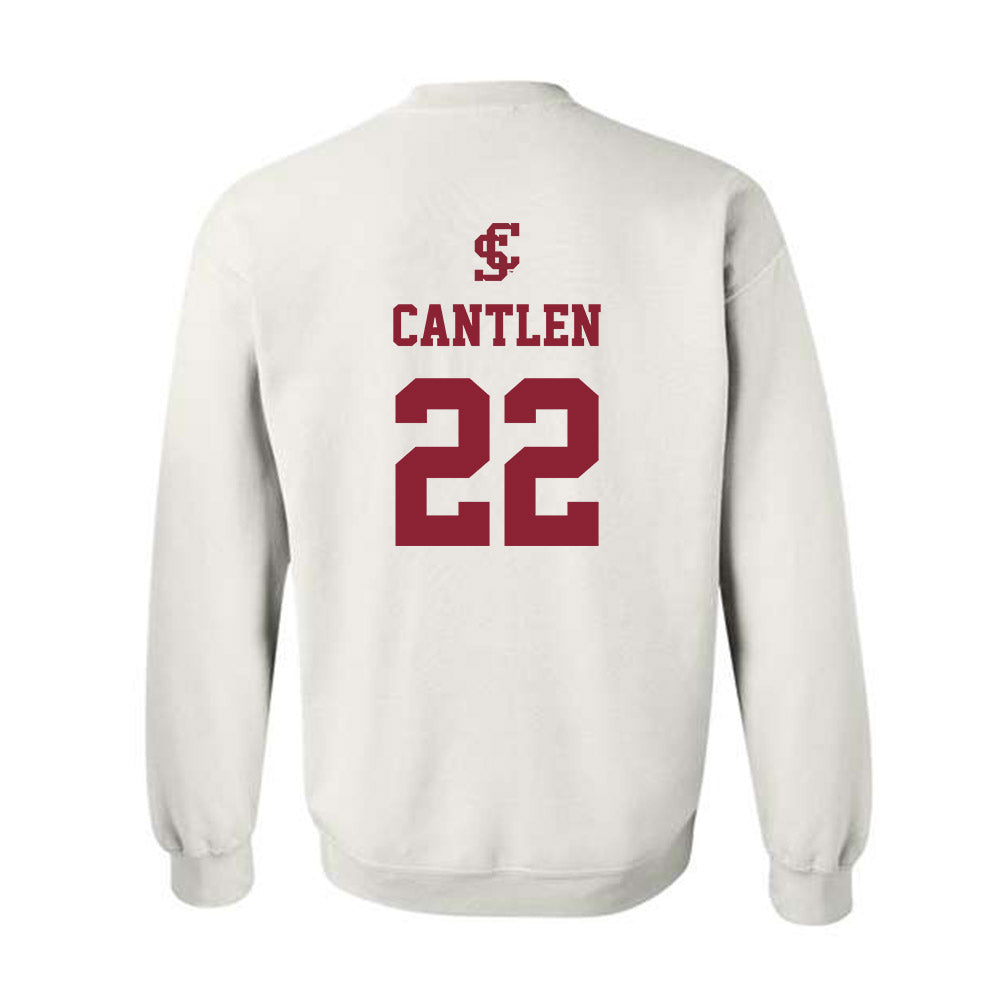 SCU - NCAA Beach Volleyball : Ciara Cantlen - Crewneck Sweatshirt-1