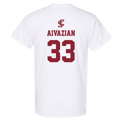SCU - NCAA Baseball : Robert Aivazian - T-Shirt-1