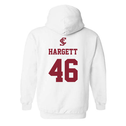 SCU - NCAA Baseball : Hunter Hargett - Hooded Sweatshirt-1