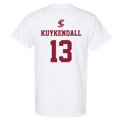 SCU - NCAA Men's Basketball : Brayde Kuykendall - T-Shirt-1