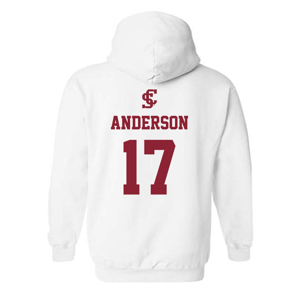 SCU - NCAA Baseball : Will Anderson - Hooded Sweatshirt-1