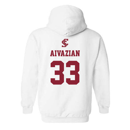 SCU - NCAA Baseball : Robert Aivazian - Hooded Sweatshirt-1