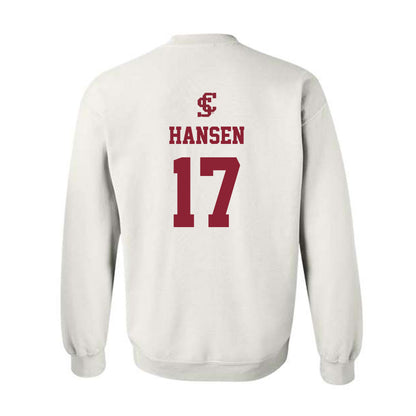SCU - NCAA Beach Volleyball : Mandy Hansen - Crewneck Sweatshirt-1
