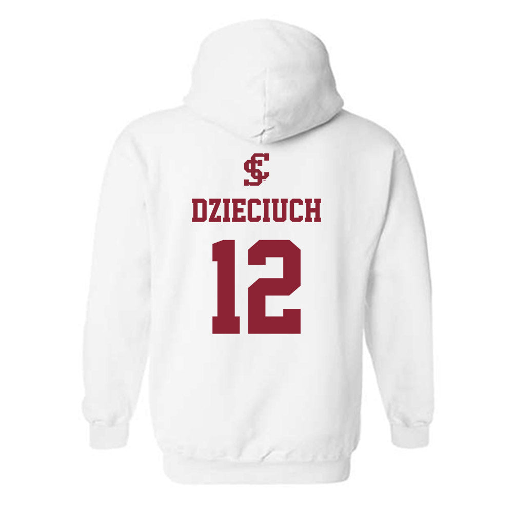 SCU - NCAA Women's Volleyball : Allison Dzieciuch - Hooded Sweatshirt-1