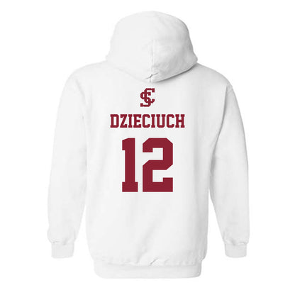 SCU - NCAA Women's Volleyball : Allison Dzieciuch - Hooded Sweatshirt-1