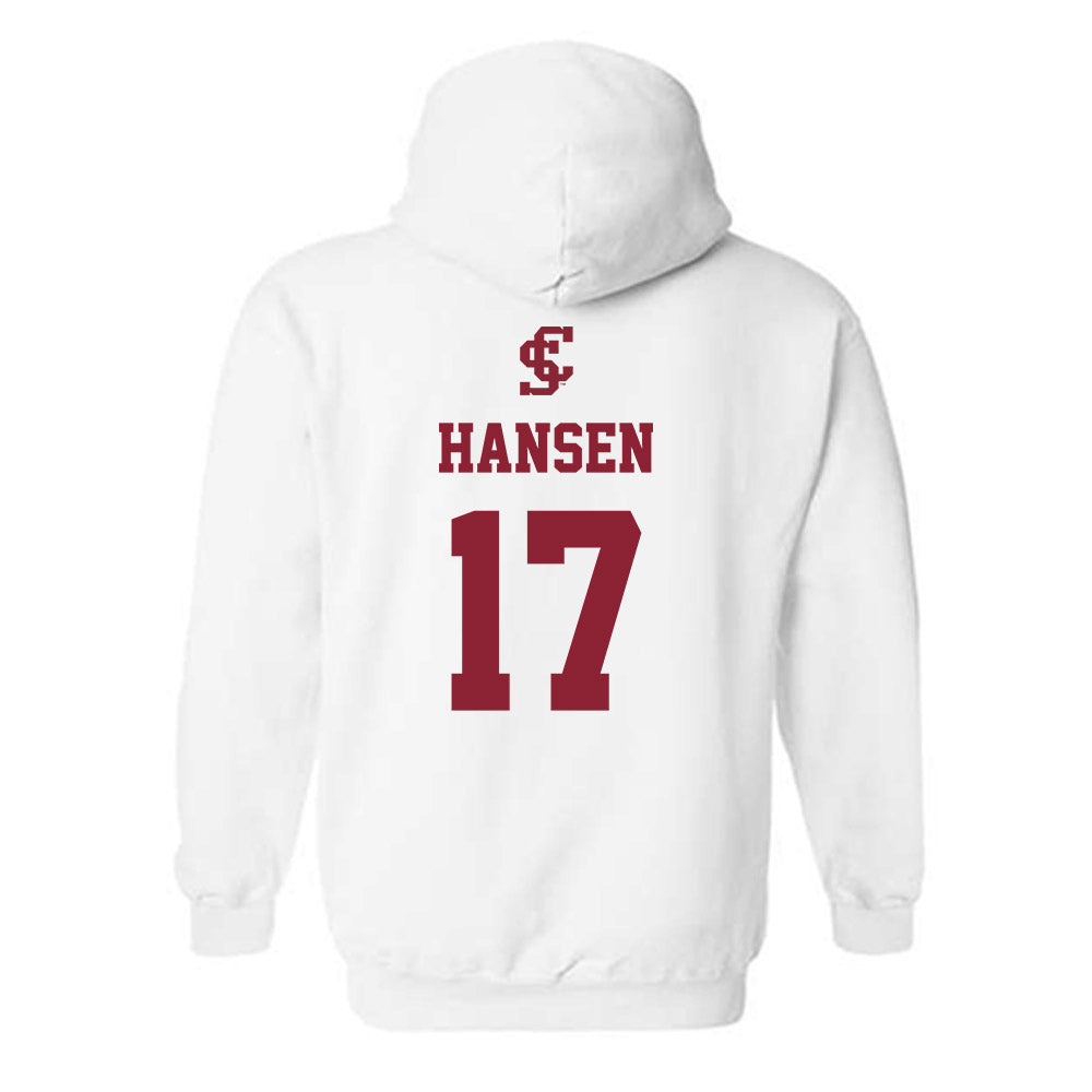 SCU - NCAA Beach Volleyball : Mandy Hansen - Hooded Sweatshirt-1