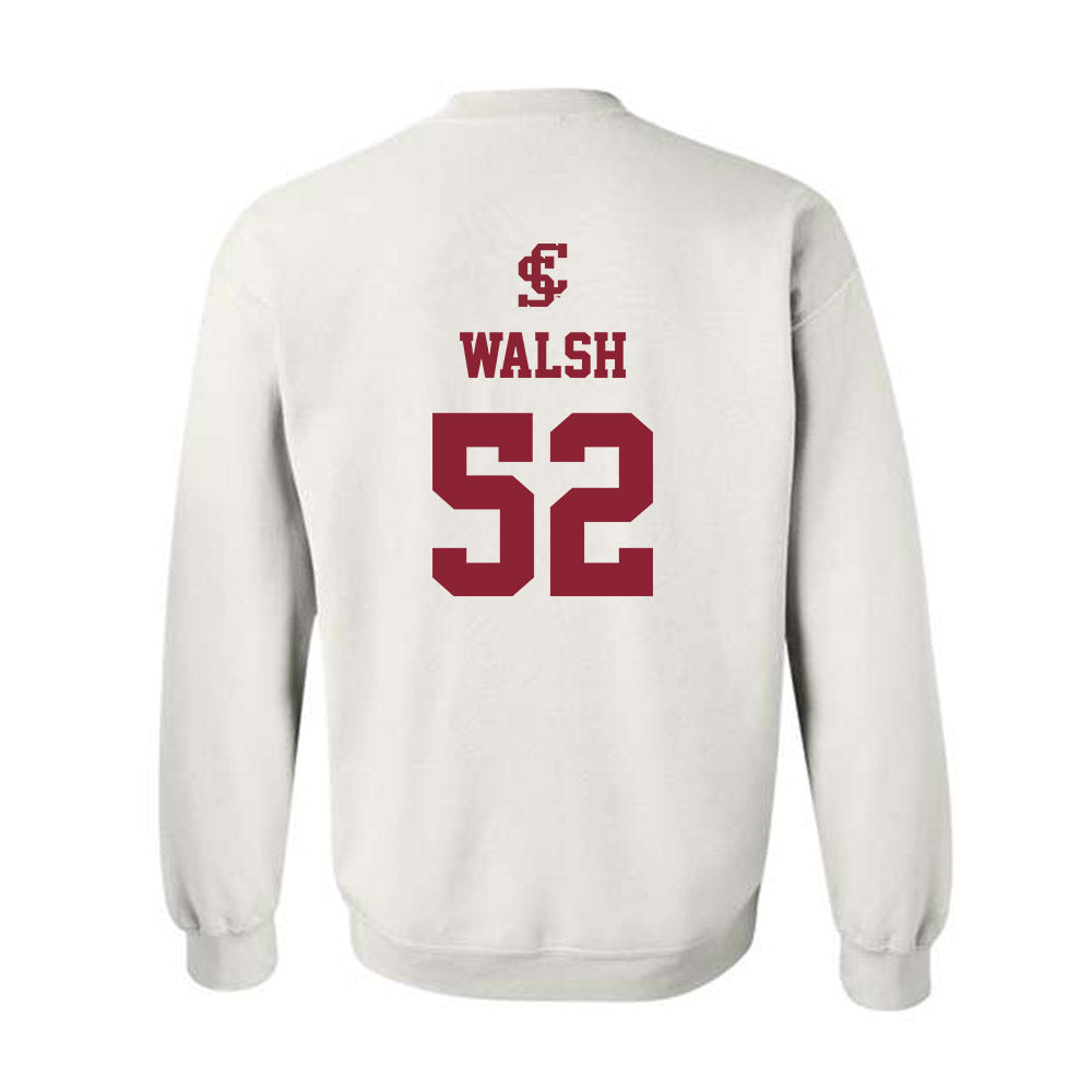 SCU - NCAA Baseball : Waylon Walsh - Crewneck Sweatshirt-1
