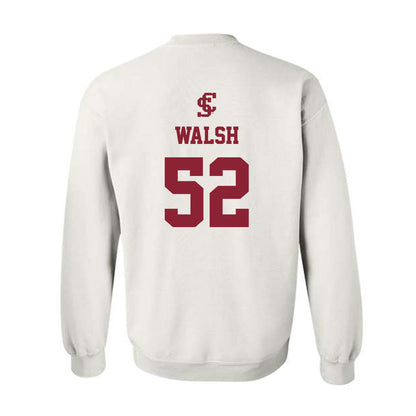 SCU - NCAA Baseball : Waylon Walsh - Crewneck Sweatshirt-1