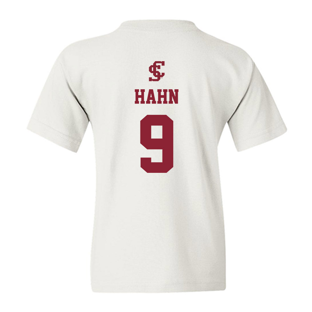 SCU - NCAA Beach Volleyball : Hayley Hahn - Youth T-Shirt-1
