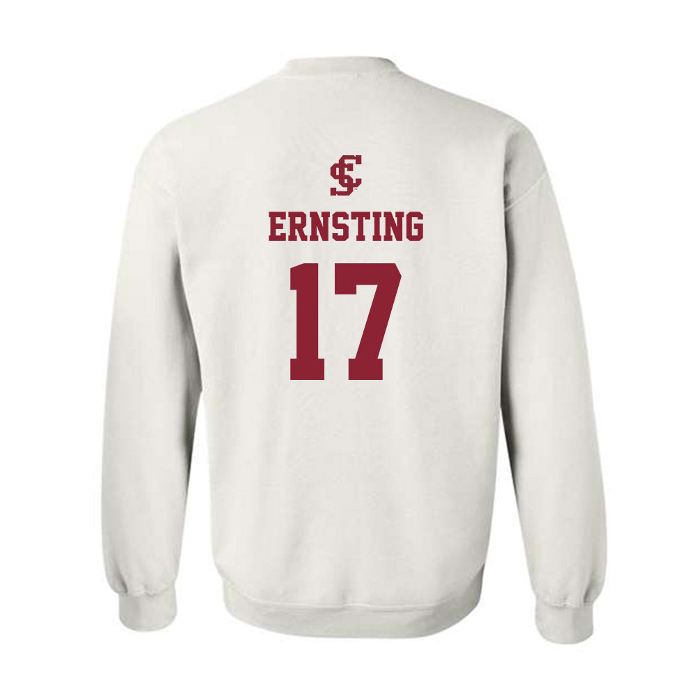SCU - NCAA Women's Water Polo : Julia Ernsting - Crewneck Sweatshirt-1