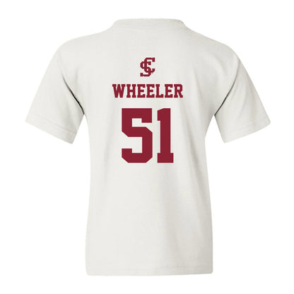 SCU - NCAA Baseball : Mace Wheeler - Youth T-Shirt-1
