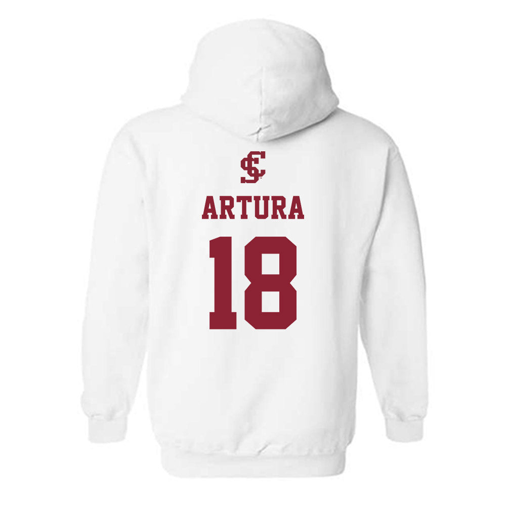 SCU - NCAA Women's Water Polo : Reese Artura - Hooded Sweatshirt-1