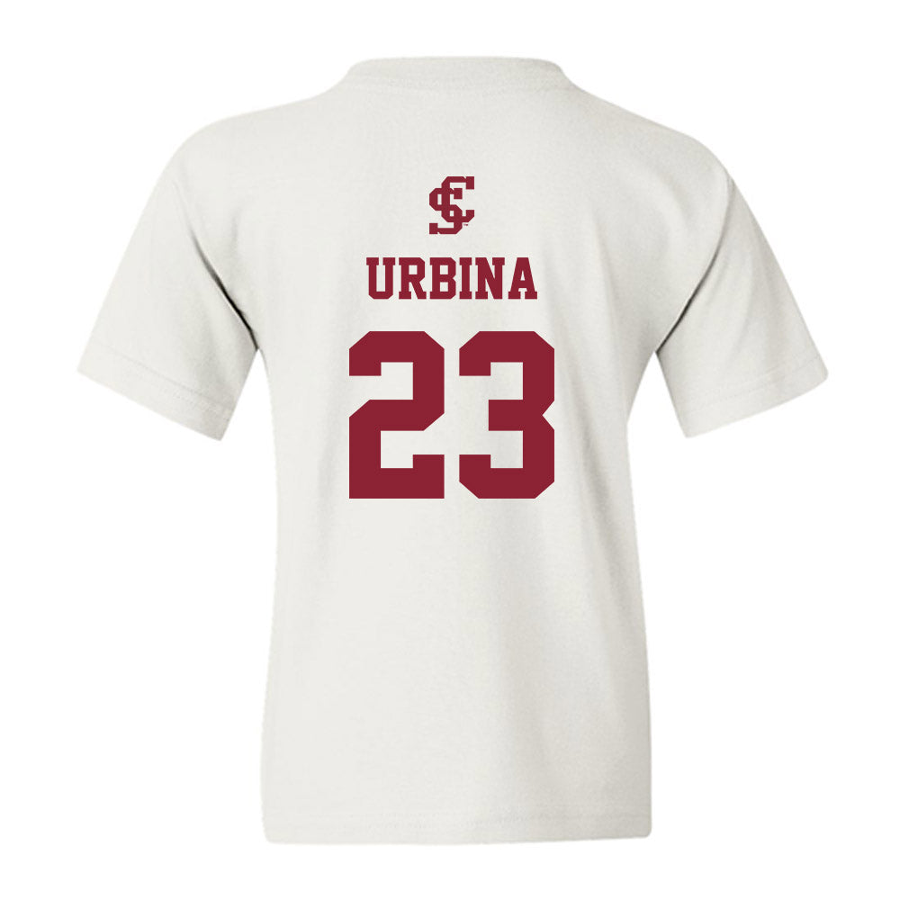 SCU - NCAA Beach Volleyball : Alexandra Urbina - Youth T-Shirt-1