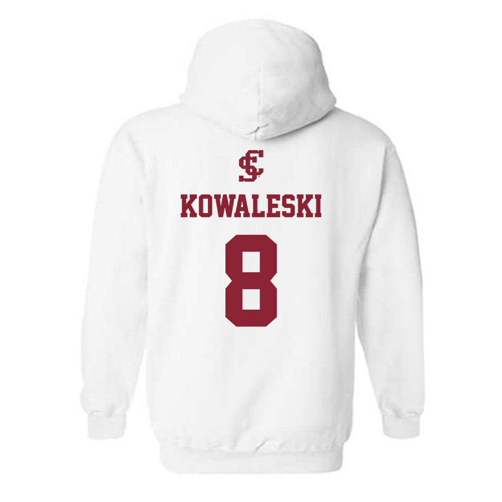 SCU - NCAA Softball : Cienna Kowaleski - Hooded Sweatshirt-1