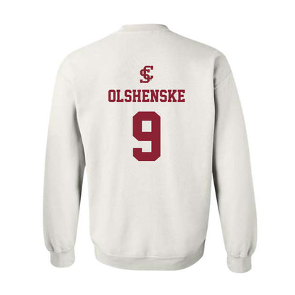 SCU - NCAA Softball : Mackenzie Olshenske - Crewneck Sweatshirt-1