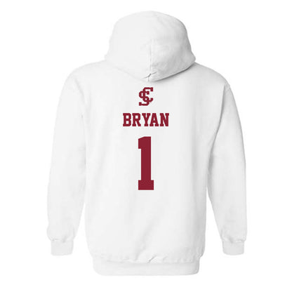 SCU - NCAA Men's Basketball : Tyeree Bryan - Hooded Sweatshirt Classic Shersey
