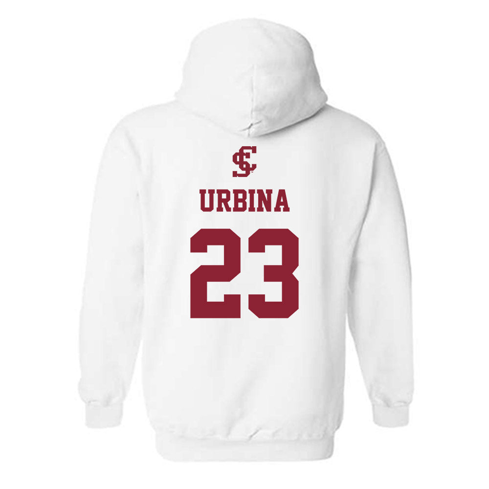 SCU - NCAA Beach Volleyball : Alexandra Urbina - Hooded Sweatshirt-1