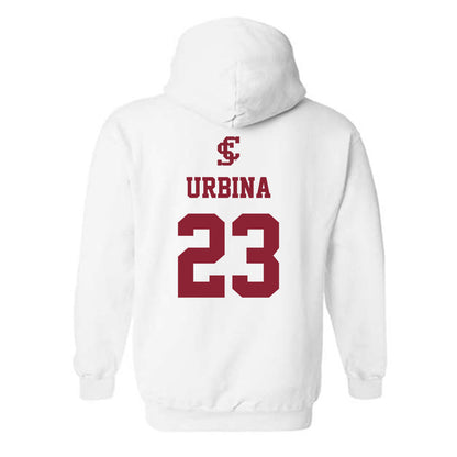 SCU - NCAA Beach Volleyball : Alexandra Urbina - Hooded Sweatshirt-1