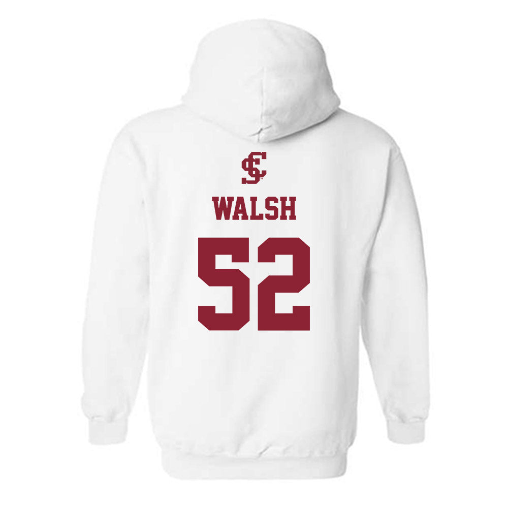 SCU - NCAA Baseball : Waylon Walsh - Hooded Sweatshirt-1
