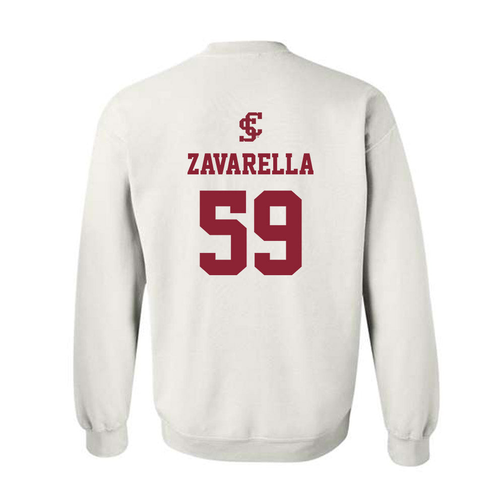 SCU - NCAA Softball : Sofia Zavarella - Crewneck Sweatshirt-1