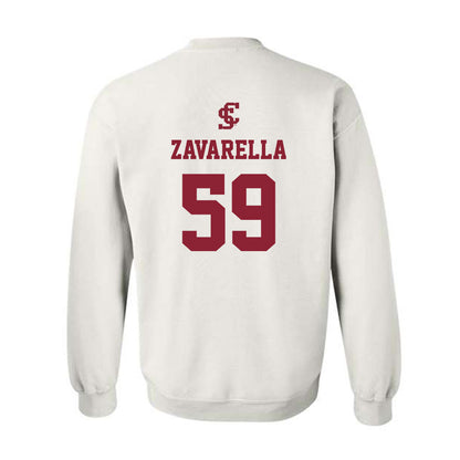 SCU - NCAA Softball : Sofia Zavarella - Crewneck Sweatshirt-1