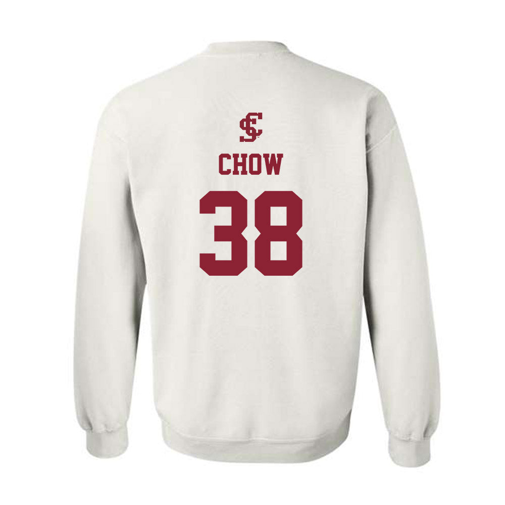 SCU - NCAA Baseball : Nicholas Chow - Crewneck Sweatshirt-1