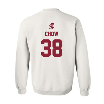 SCU - NCAA Baseball : Nicholas Chow - Crewneck Sweatshirt-1