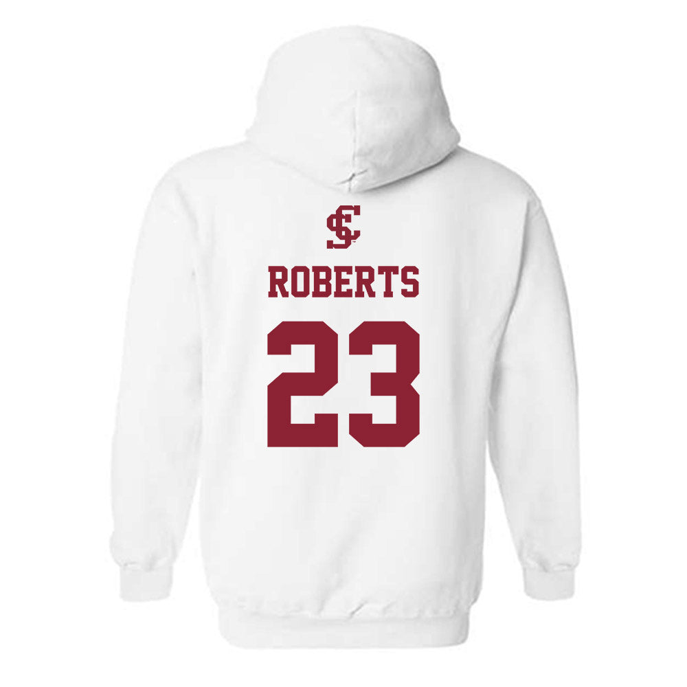 SCU - NCAA Men's Soccer : Spencer Roberts - Hooded Sweatshirt-1