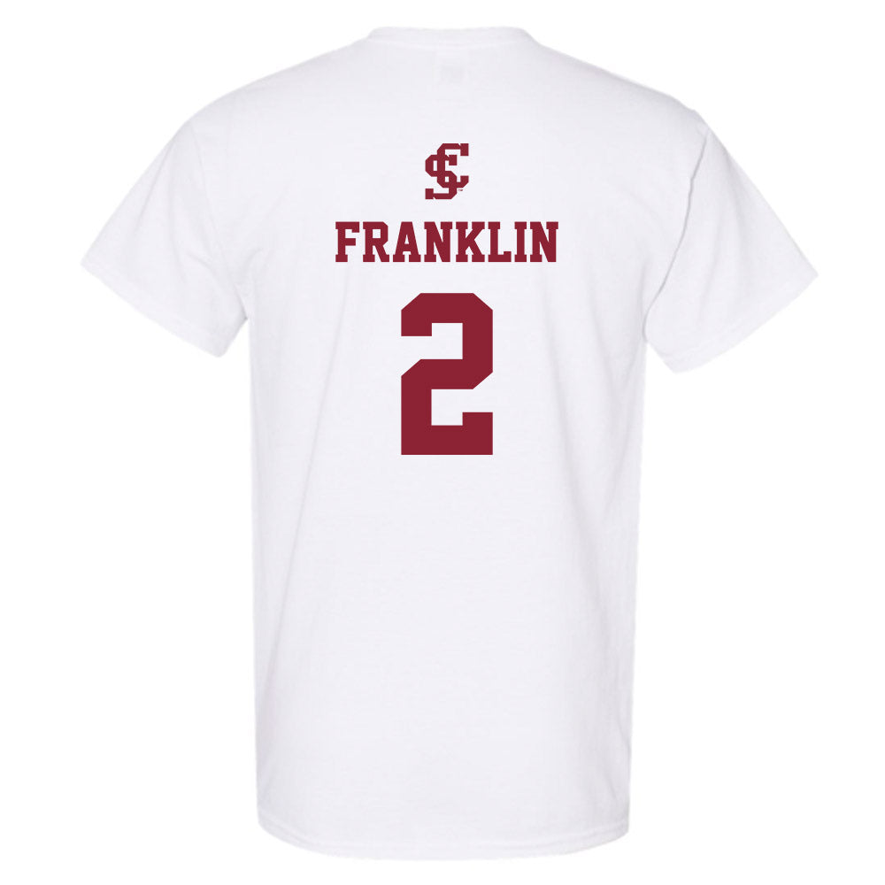 SCU - NCAA Beach Volleyball : Alex Franklin - T-Shirt-1