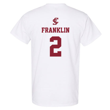 SCU - NCAA Beach Volleyball : Alex Franklin - T-Shirt-1