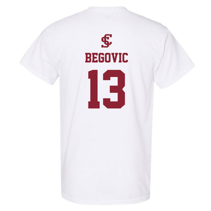 SCU - NCAA Men's Soccer : Alen Begovic - T-Shirt-1