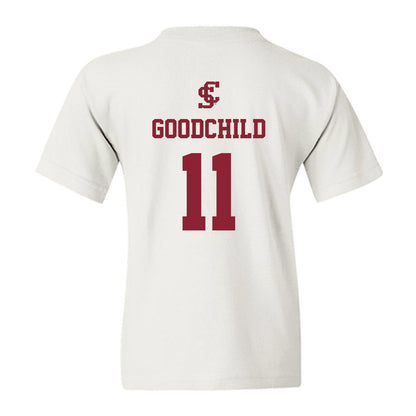 SCU - NCAA Women's Basketball : Alana Goodchild - Youth T-Shirt-1