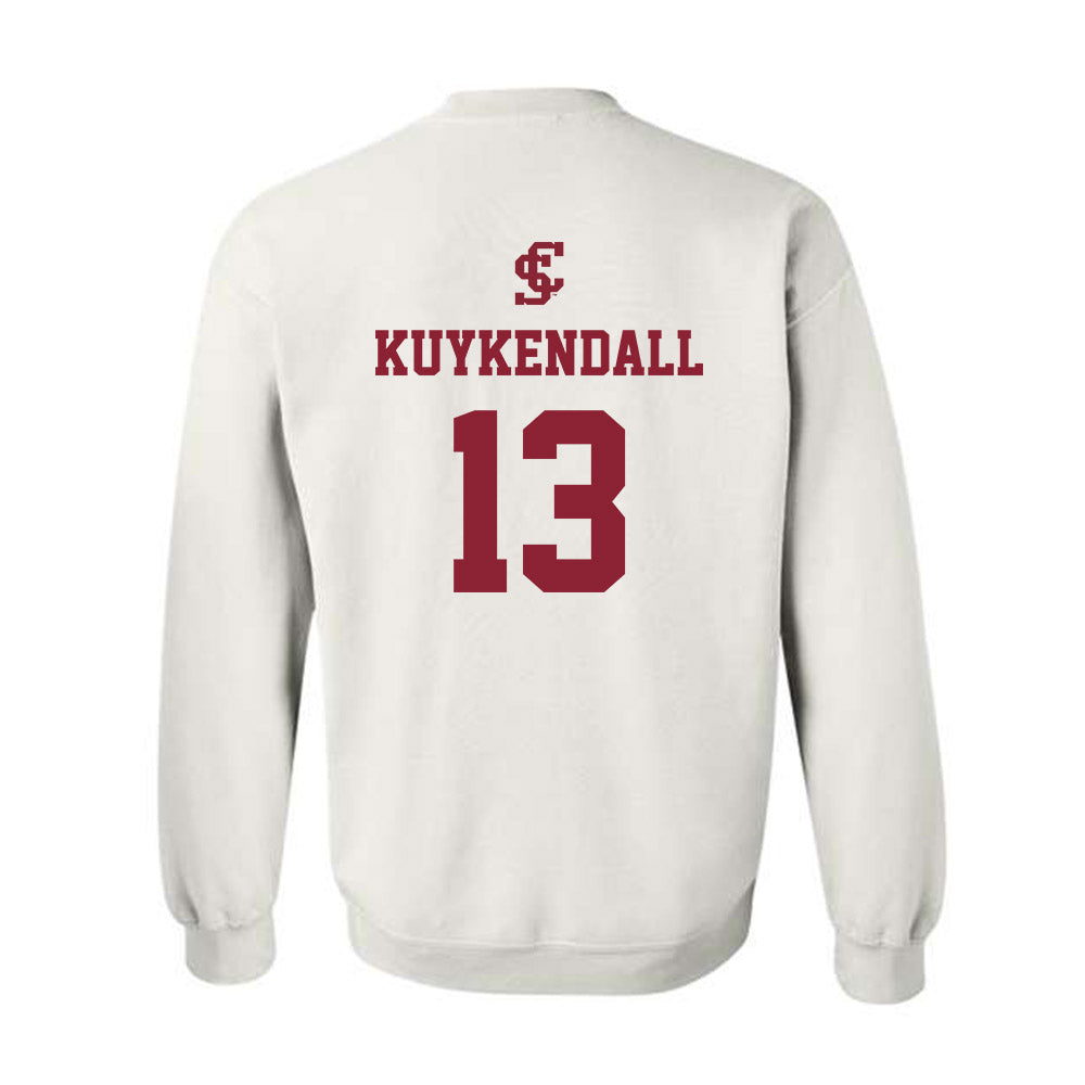 SCU - NCAA Men's Basketball : Brayde Kuykendall - Crewneck Sweatshirt-1