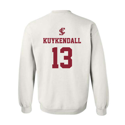 SCU - NCAA Men's Basketball : Brayde Kuykendall - Crewneck Sweatshirt-1