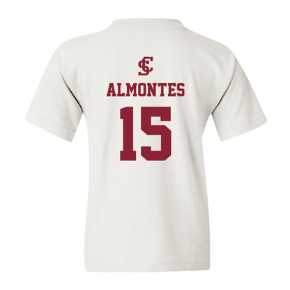 SCU - NCAA Men's Soccer : Moises Almontes - Youth T-Shirt-1