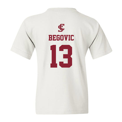 SCU - NCAA Men's Soccer : Alen Begovic - Youth T-Shirt-1