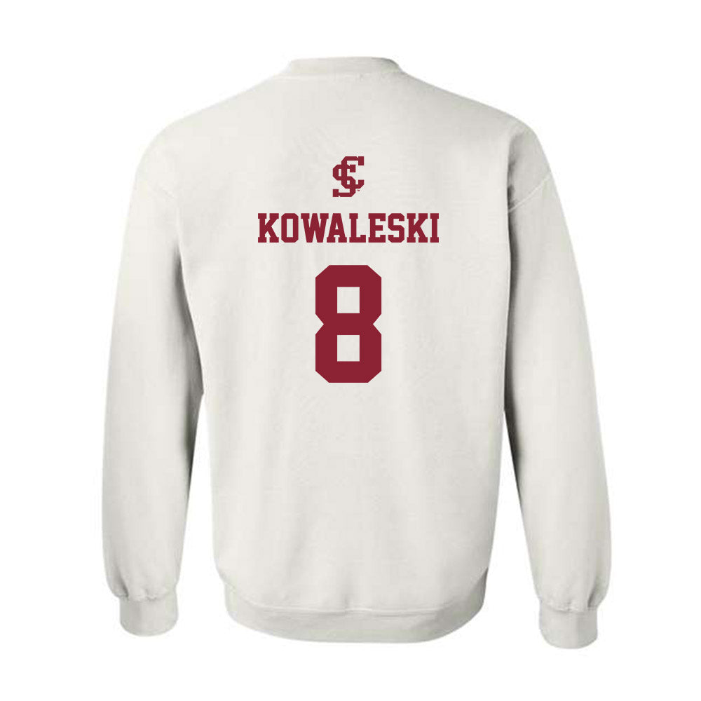 SCU - NCAA Softball : Cienna Kowaleski - Crewneck Sweatshirt-1