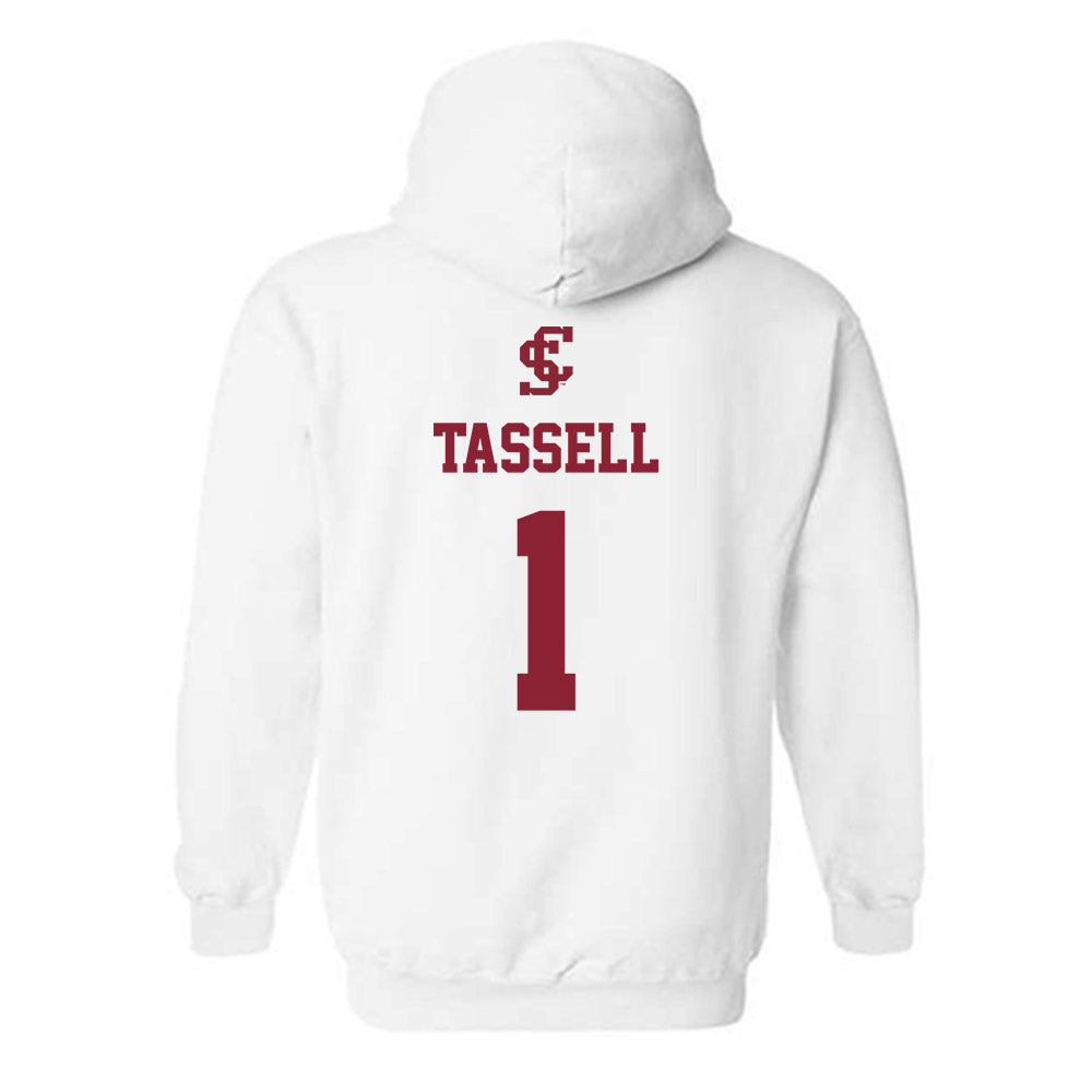 SCU - NCAA Women's Water Polo : Haley Tassell - Hooded Sweatshirt-1