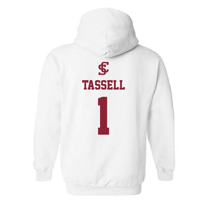 SCU - NCAA Women's Water Polo : Haley Tassell - Hooded Sweatshirt-1