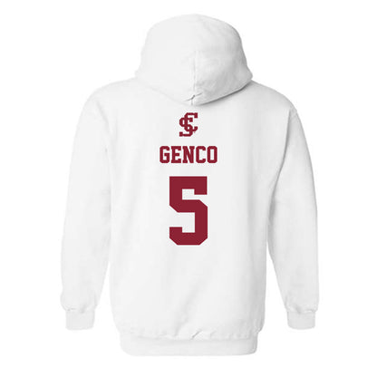 SCU - NCAA Women's Water Polo : Makenna Genco - Hooded Sweatshirt-1